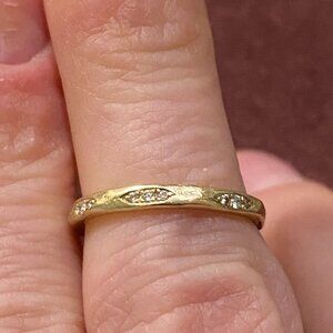Logan Hollowell Multiple Diamond Patch Ring